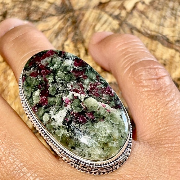 Eudialyte Ring Size 8 - Picture 6 of 9